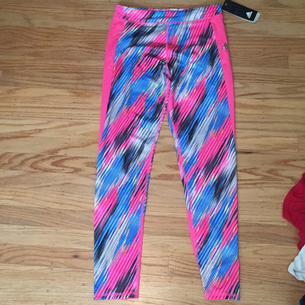 Adidas Climalite Girls Leggings